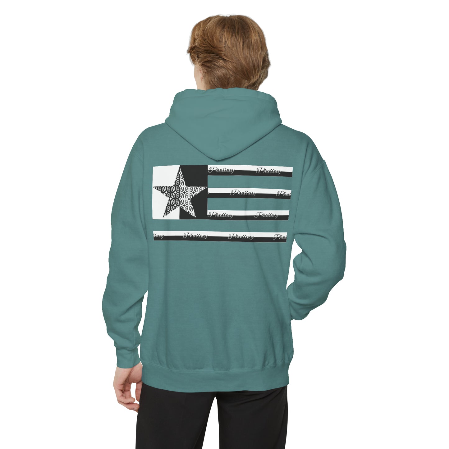 Phallacy Flag Unisex Garment-Dyed Hoodie