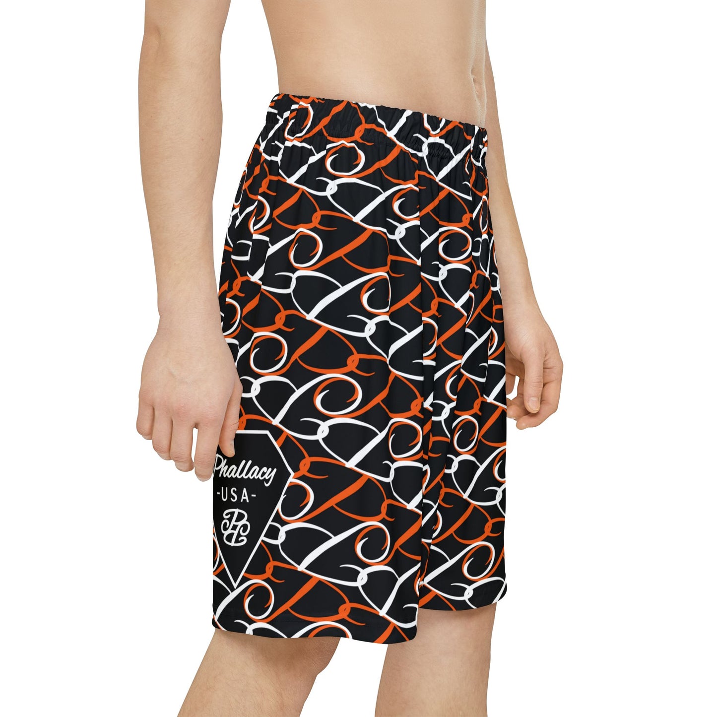 Phallacy Diamond Designer Sports Shorts