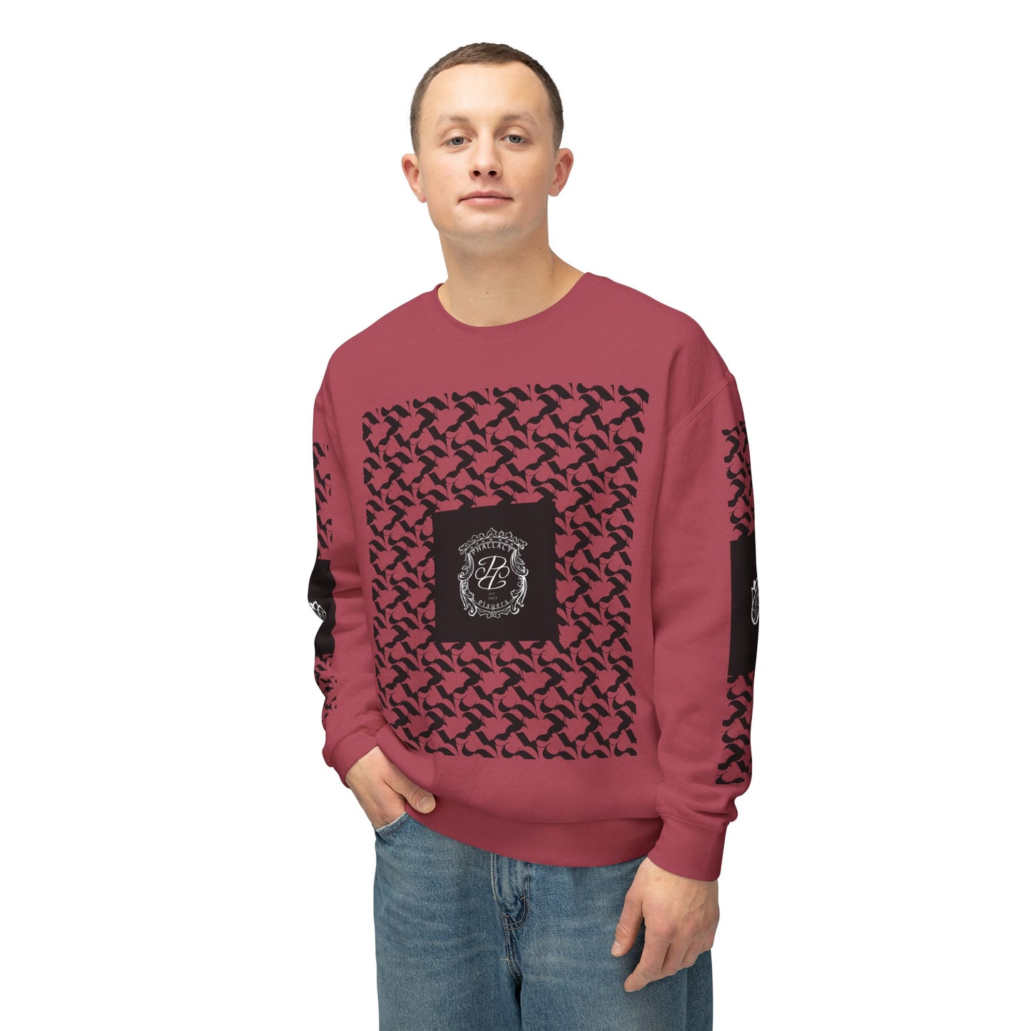 Phallacy WET Designer Unisex Lightweight Sweatshirt (18+)