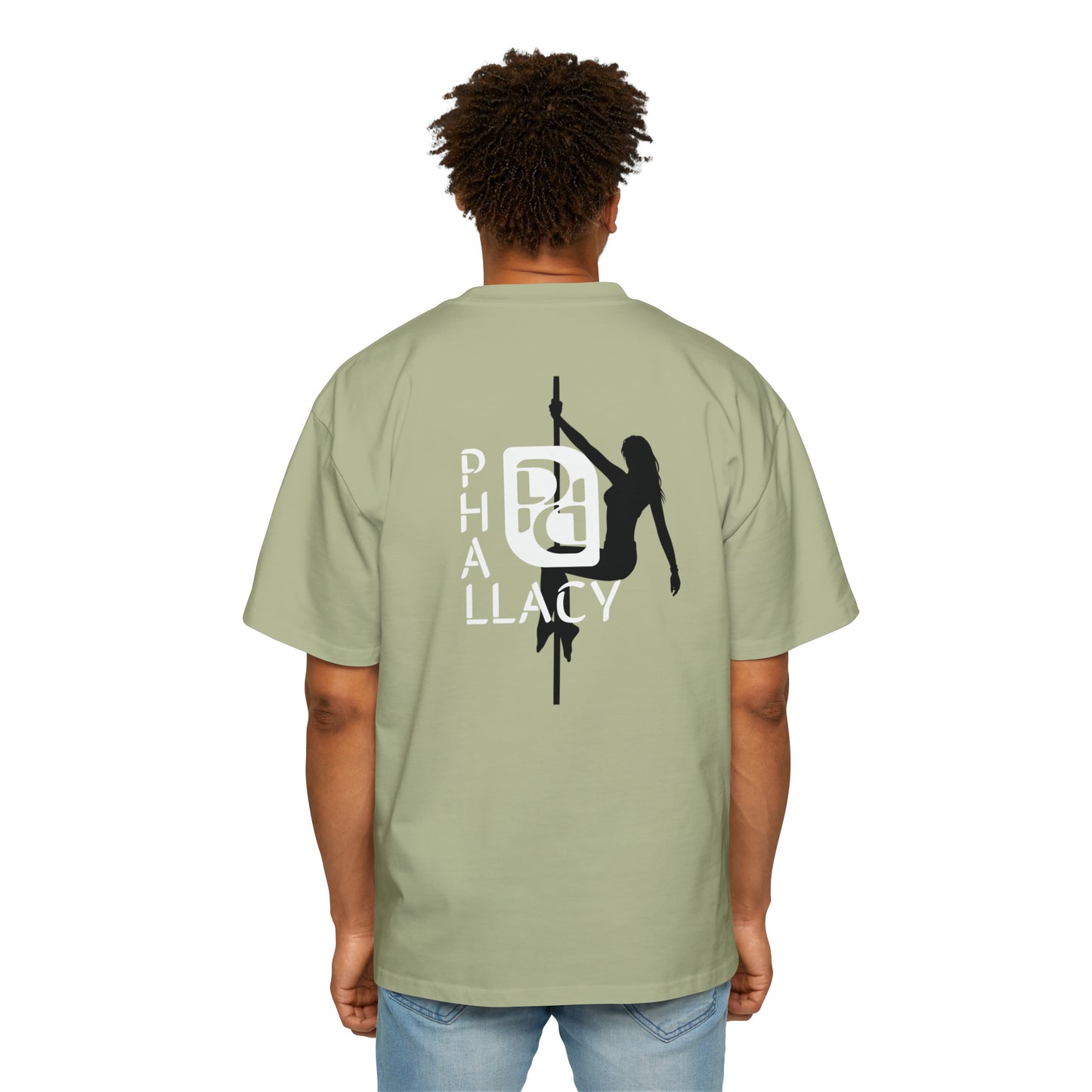 Phallacy Men's Heavy Oversized Tee (18+)