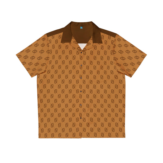 Phallacy Monogram Designer Button Up Shirt