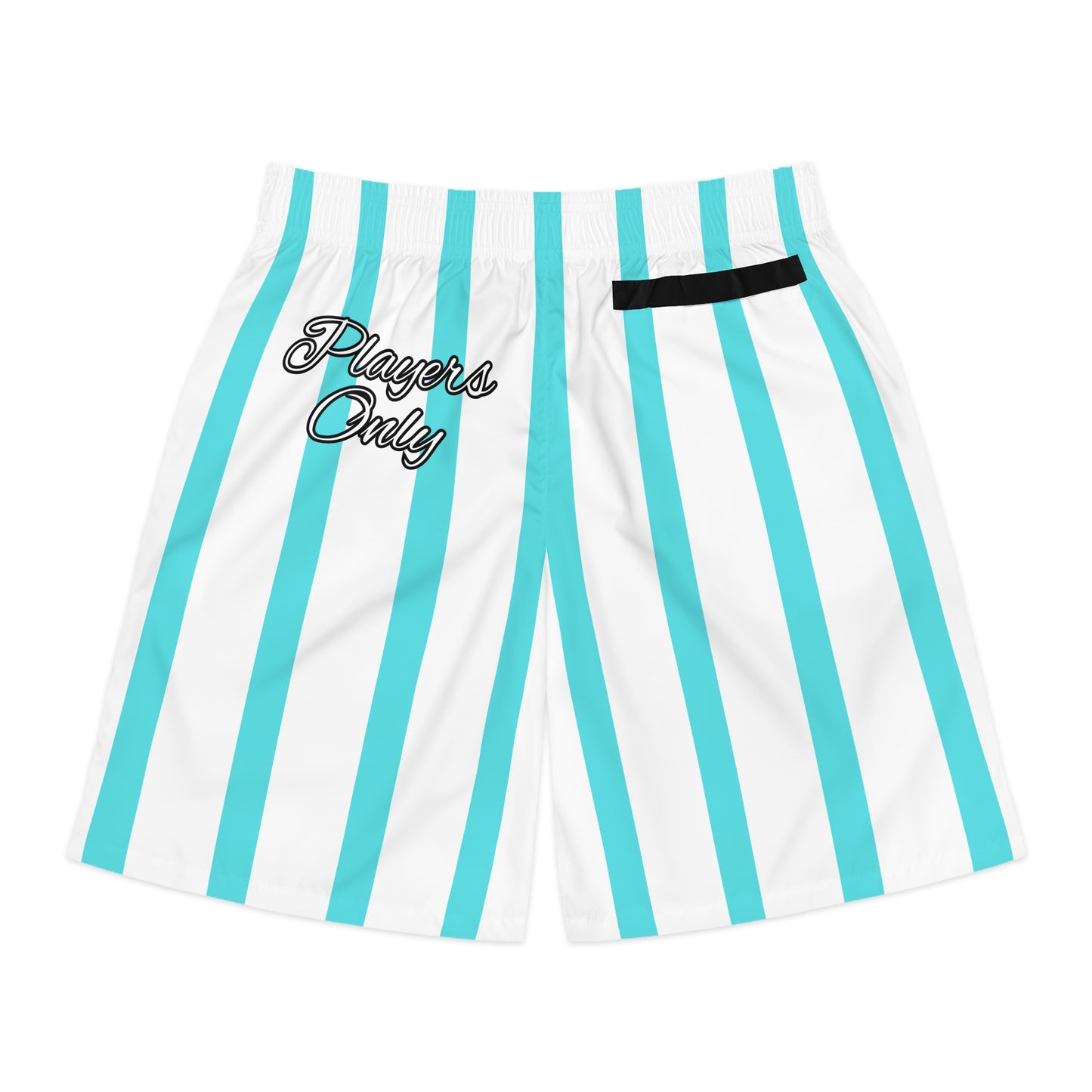 Phallacy Striped Designer Jogger Shorts