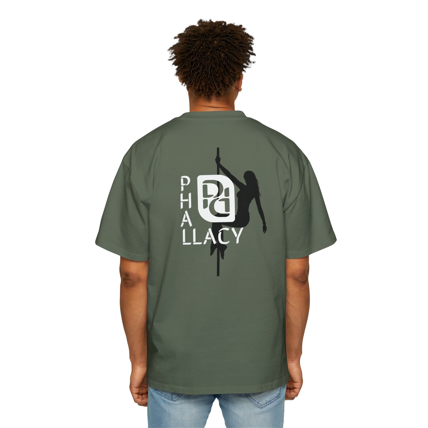 Phallacy Men's Heavy Oversized Tee (18+)