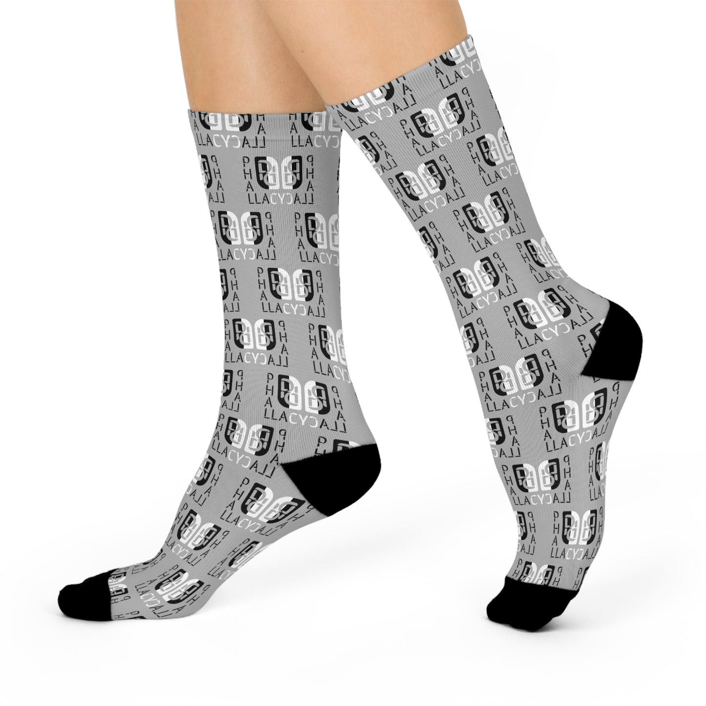 Phallacy Balance Designer Cushioned Crew Socks