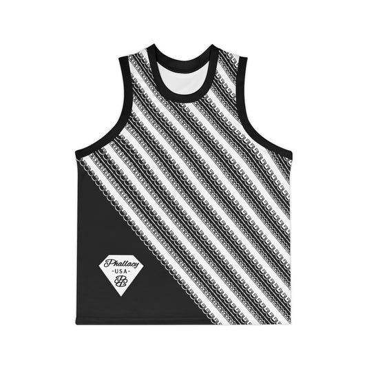 Phallacy BIG Designer Unisex Basketball Jersey