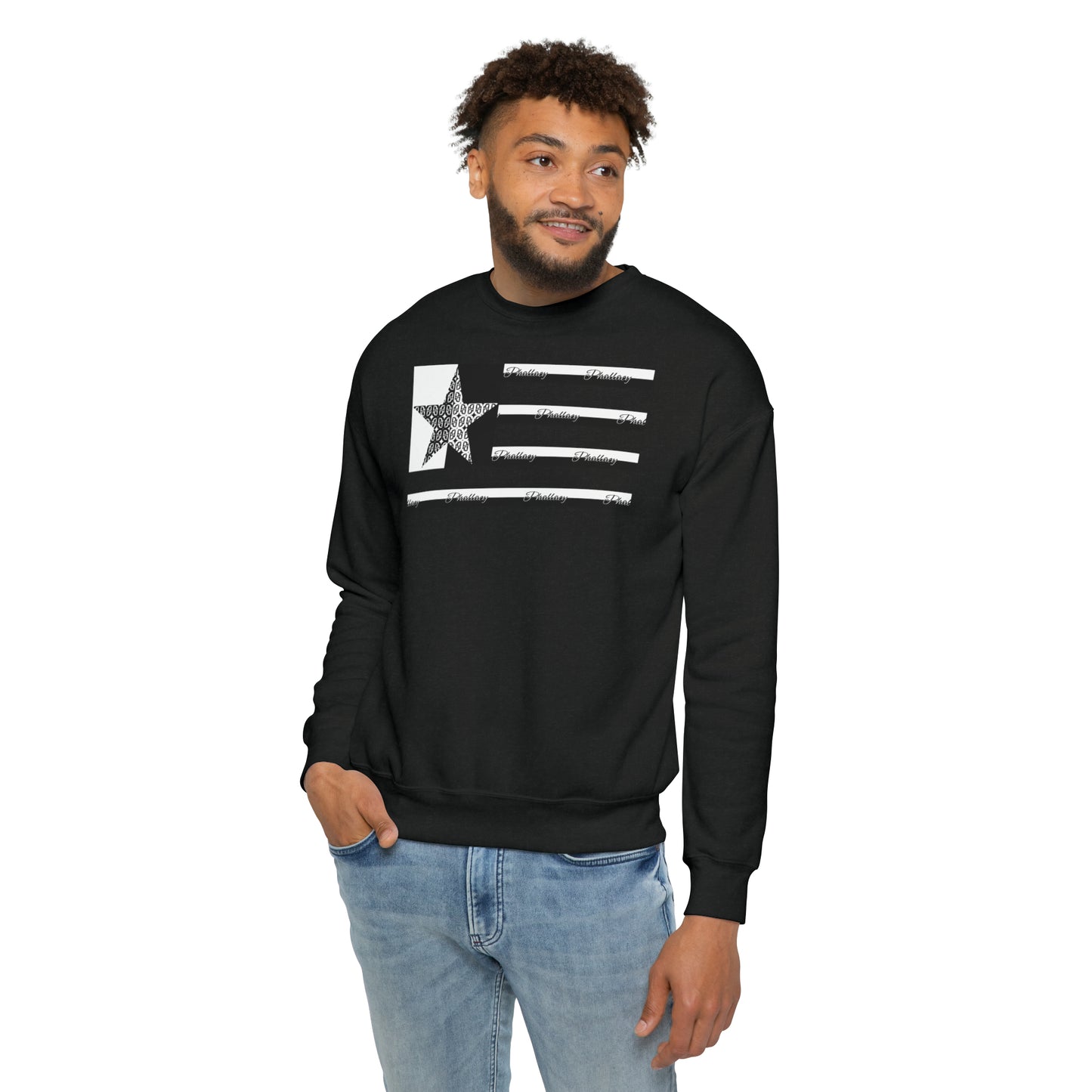 Phallacy Flag Unisex Drop Shoulder Sweatshirt