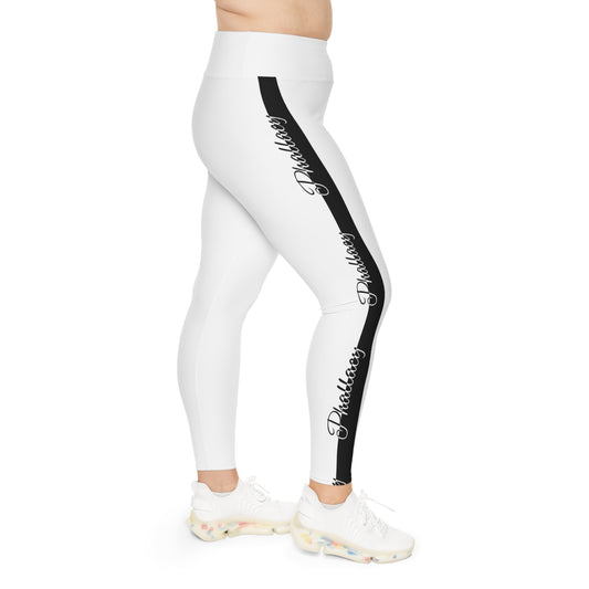 Phallacy Signature Designer Plus Size Leggings