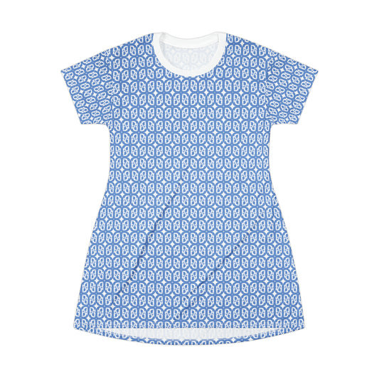 Phallacy Monogram Designer T-Shirt Dress