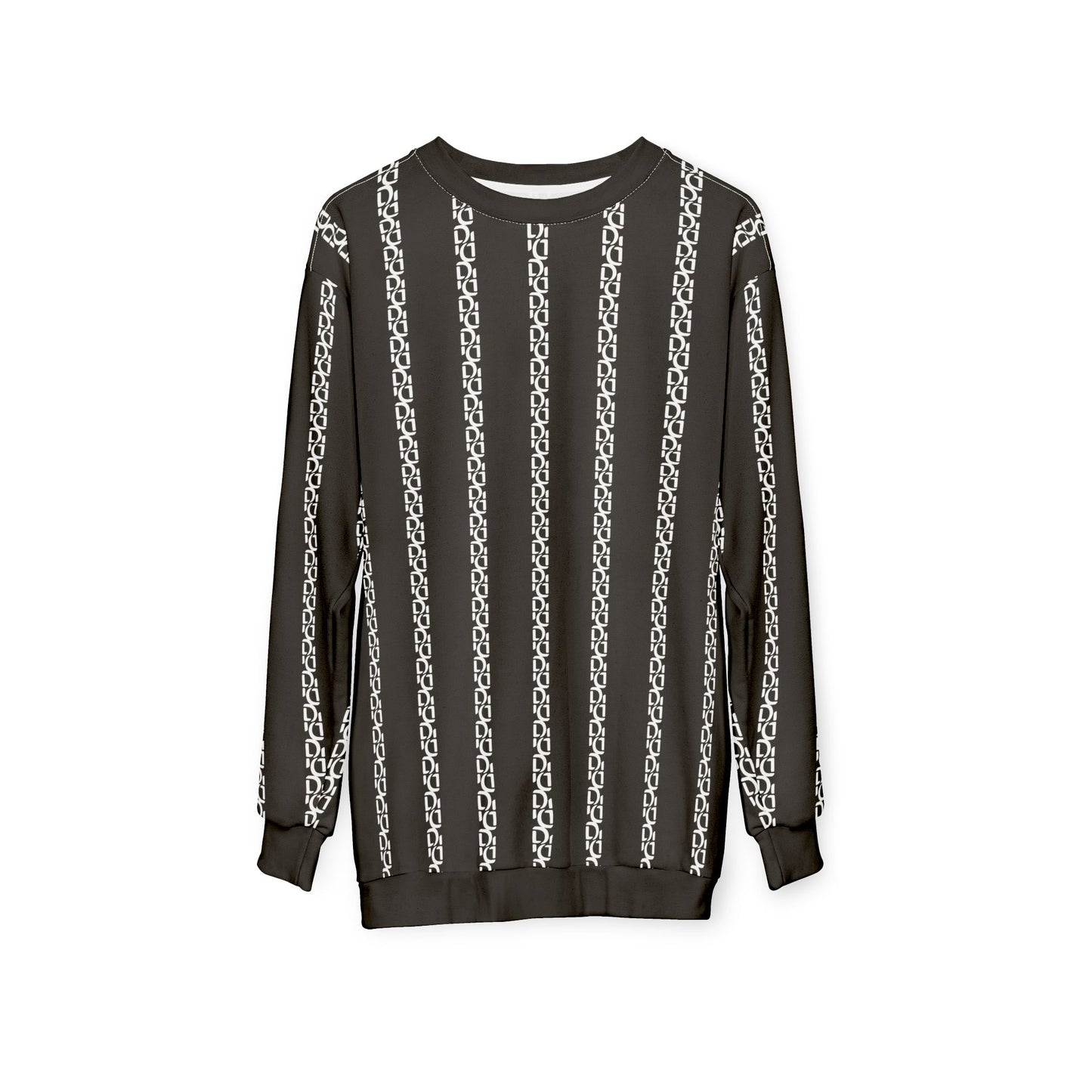 Phallacy Striped Designer Unisex Sweatshirt