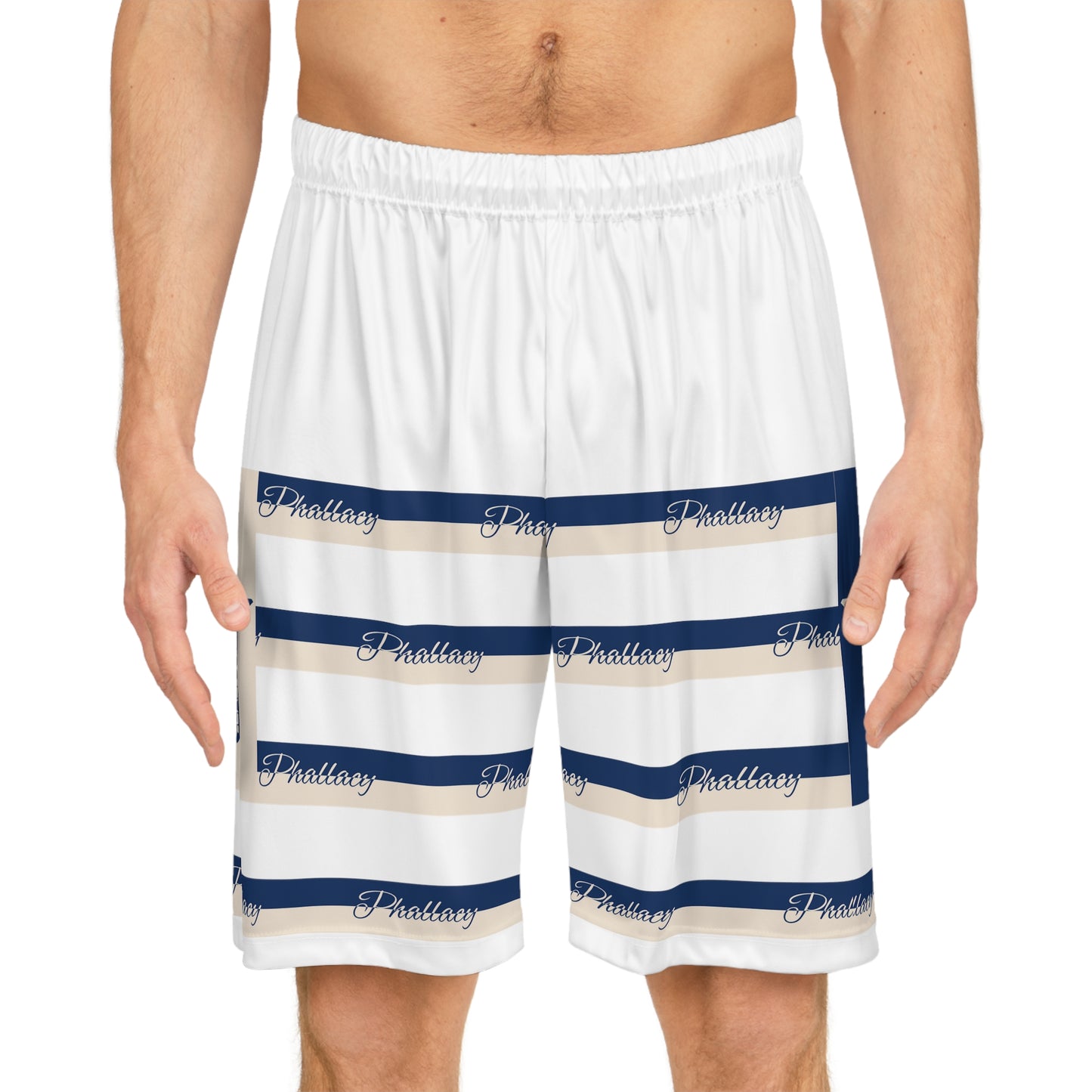 Phallacy Flag Designer Basketball Shorts