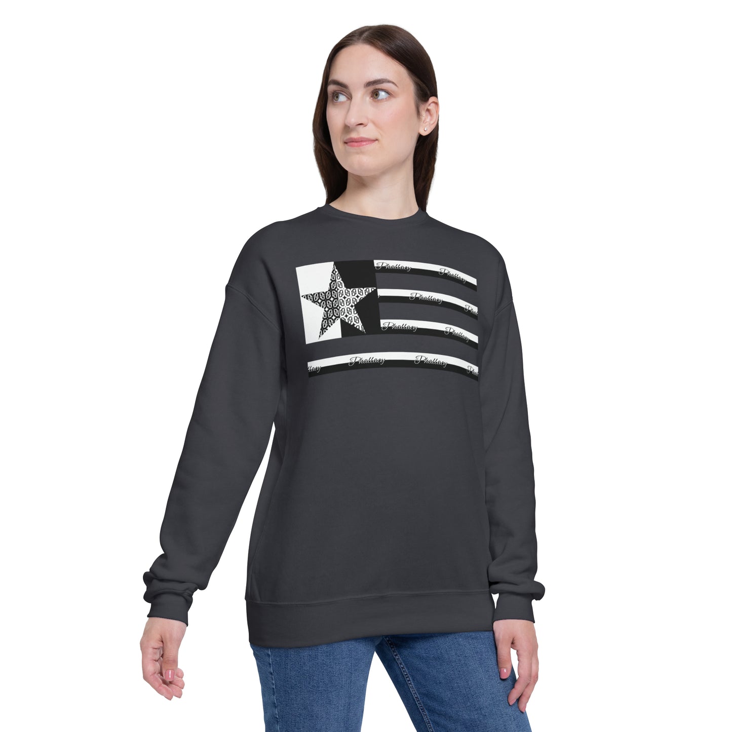 Phallacy Flag Unisex Drop Shoulder Sweatshirt