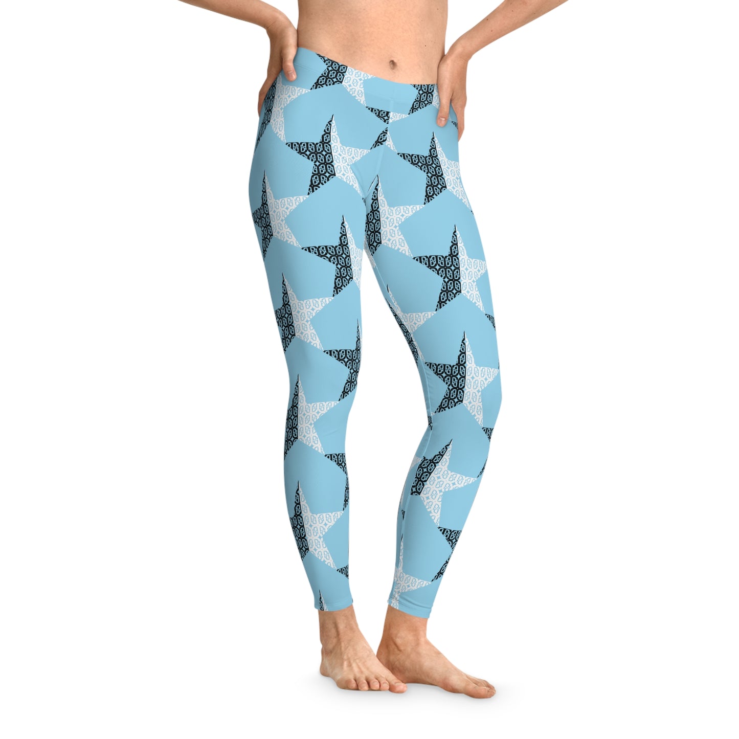 Phallacy Star Designer Stretchy Leggings