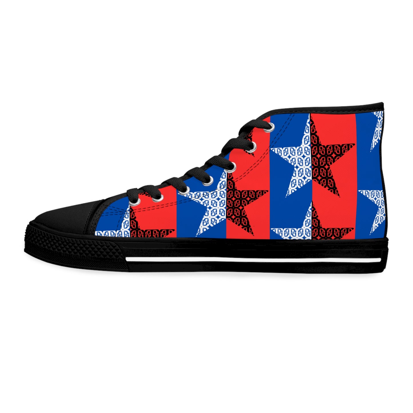 Phallacy Star Designer Women's High Top Sneakers