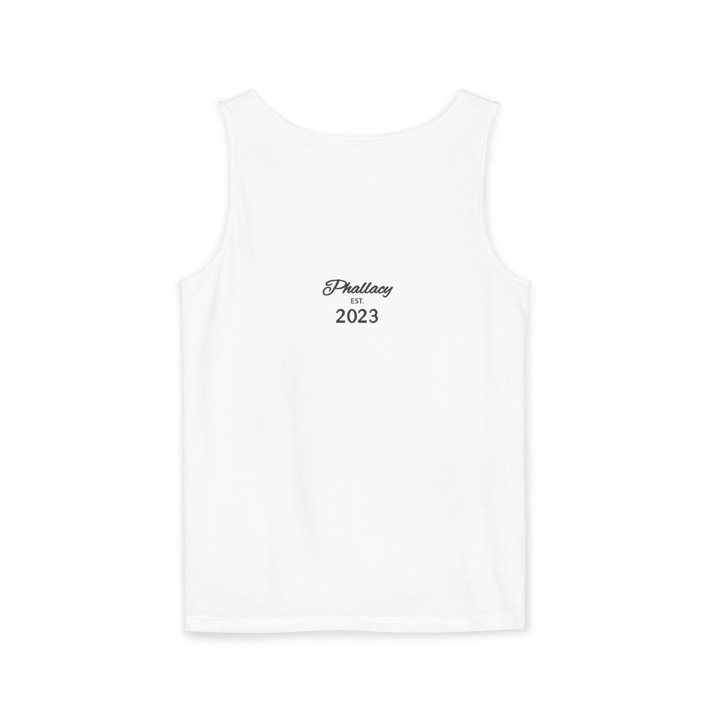 Phallacy Diamond Unisex Garment-Dyed Tank Top