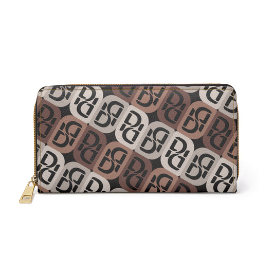 Phallacy Monogram Designer Zipper Wallet