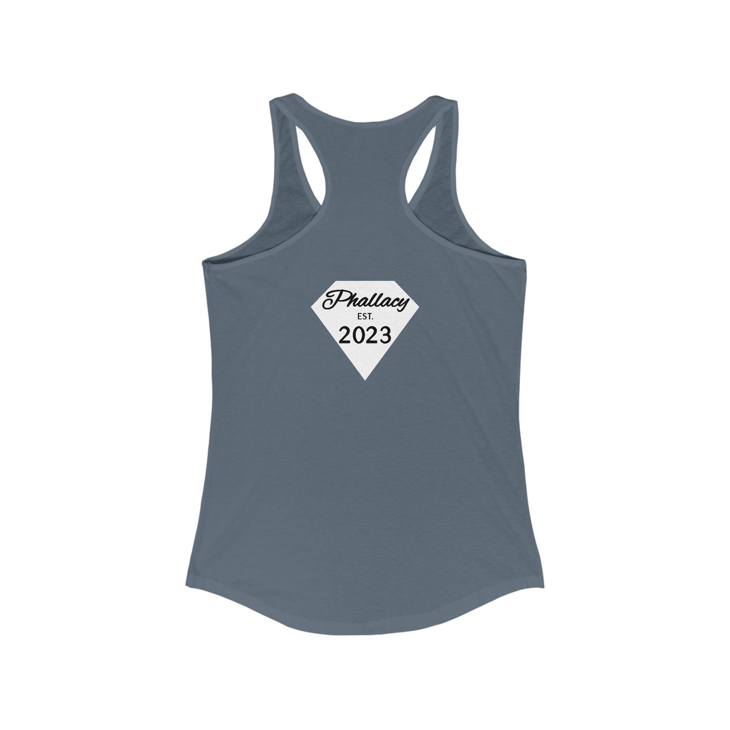 Phallacy Diamond Women's Ideal Racerback Tank Top