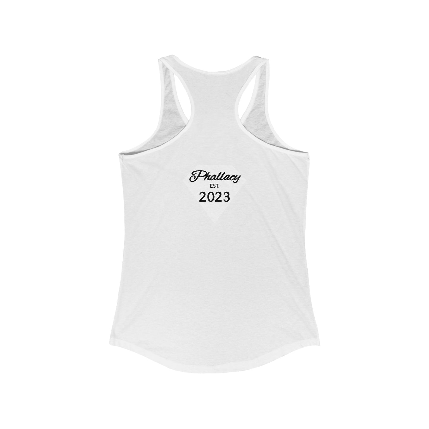 Phallacy Diamond Women's Ideal Racerback Tank Top