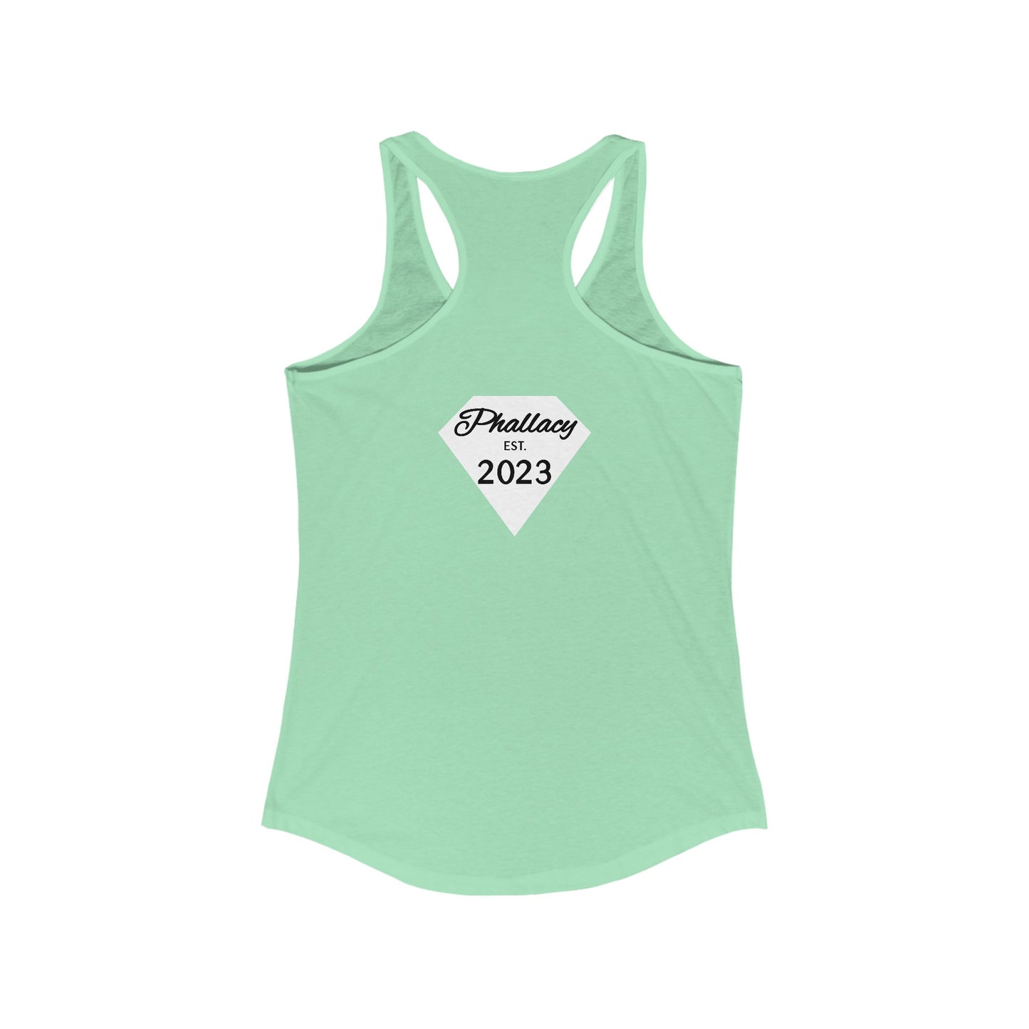 Phallacy Diamond Women's Ideal Racerback Tank Top