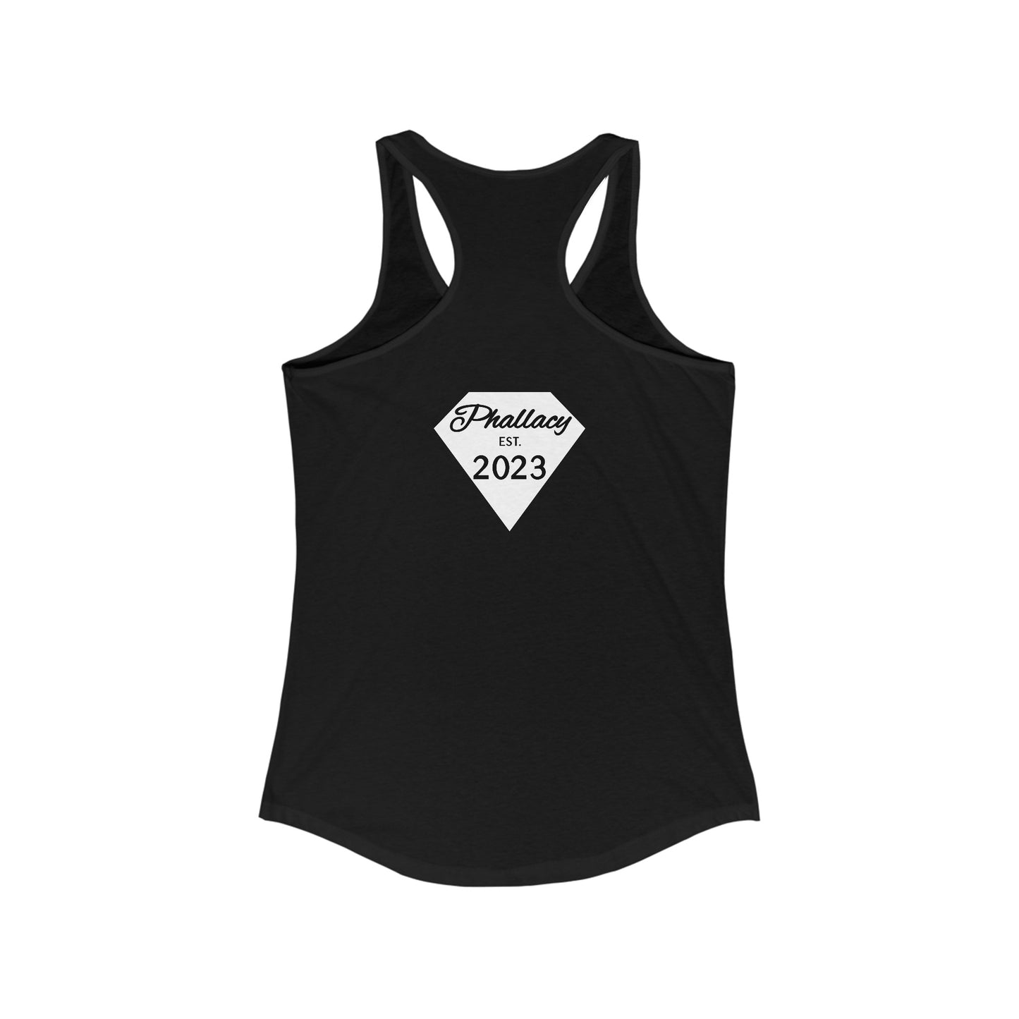 Phallacy Diamond Women's Ideal Racerback Tank Top