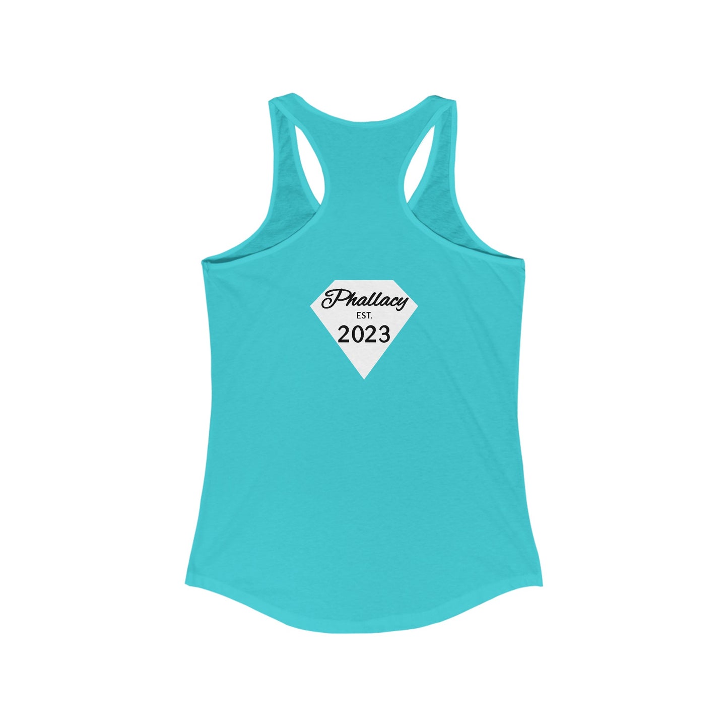 Phallacy Diamond Women's Ideal Racerback Tank Top