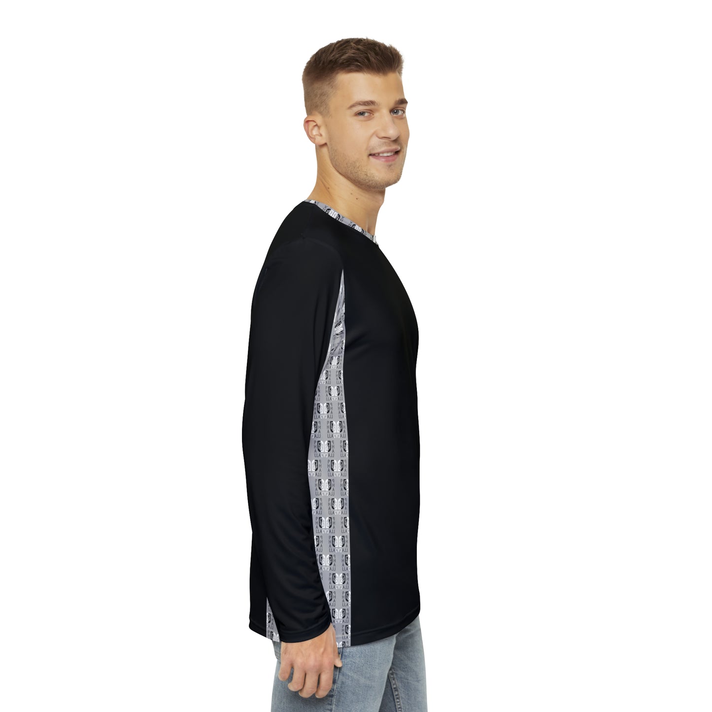 Phallacy Balance Designer Men's Long Sleeve Shirt