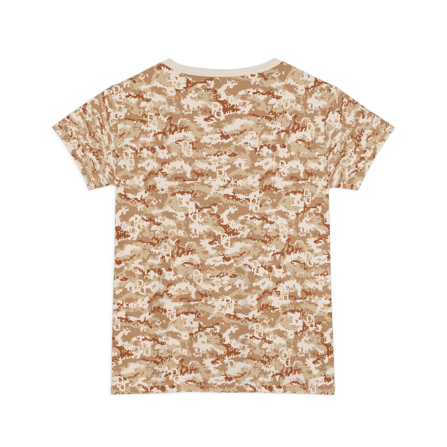 Phallacy Camo Designer Women's Short Sleeve Tee