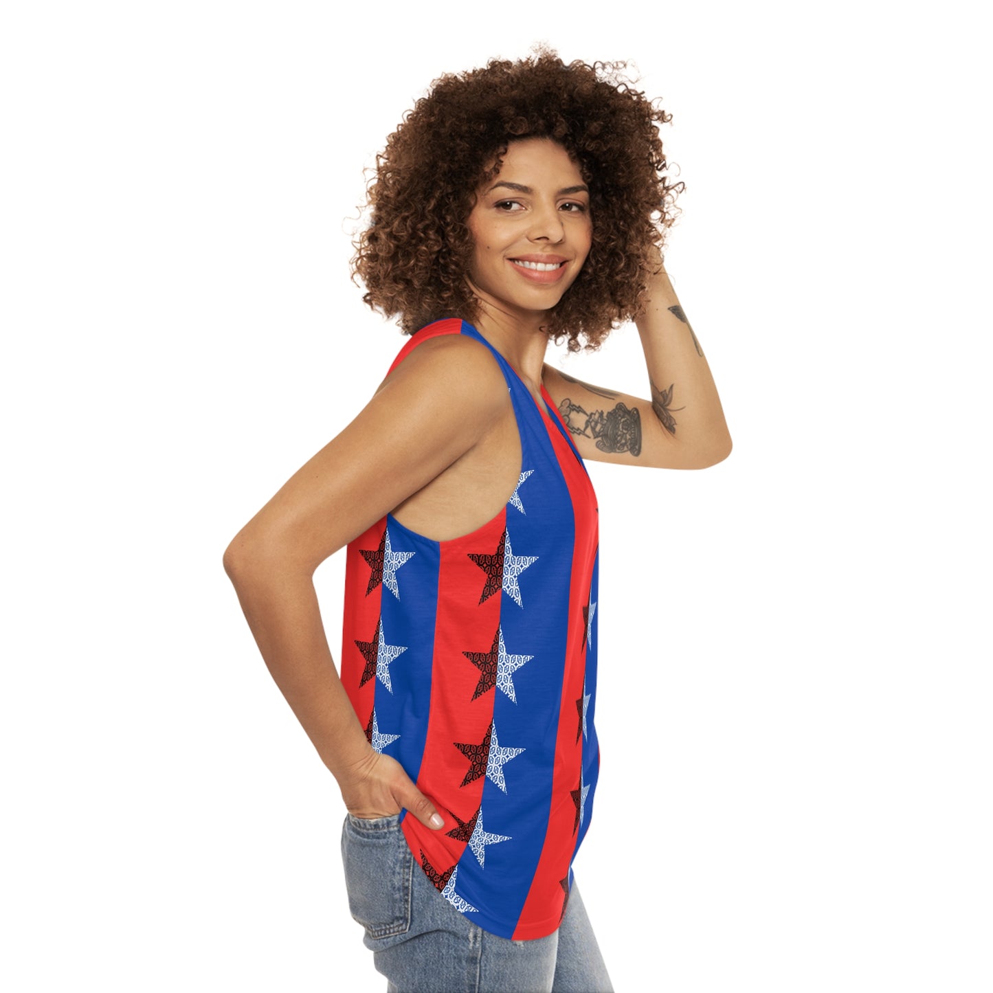 Phallacy Star Designer Unisex Tank Top