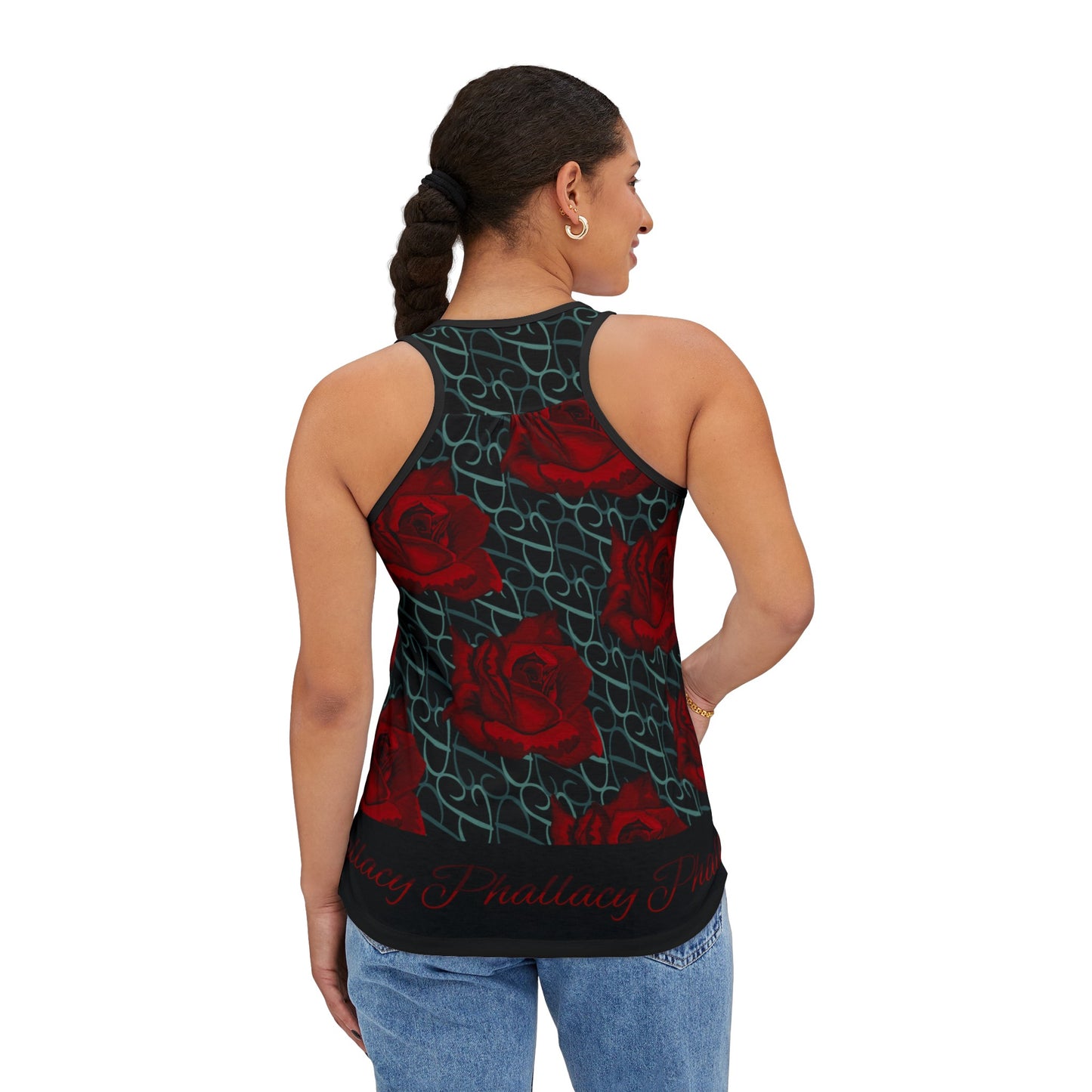 Phallacy Floral Women's Tank Top