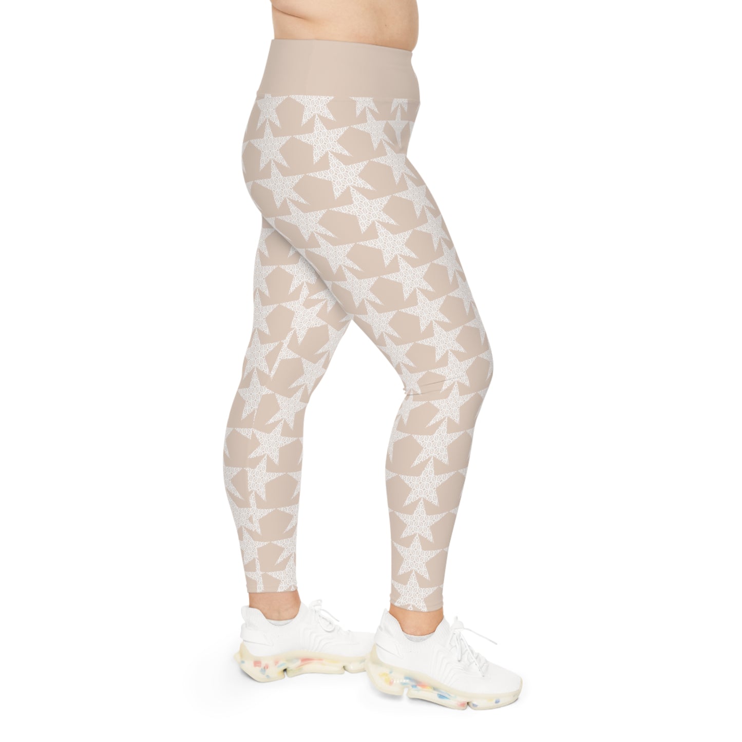 Phallacy Star Designer Plus Size Leggings