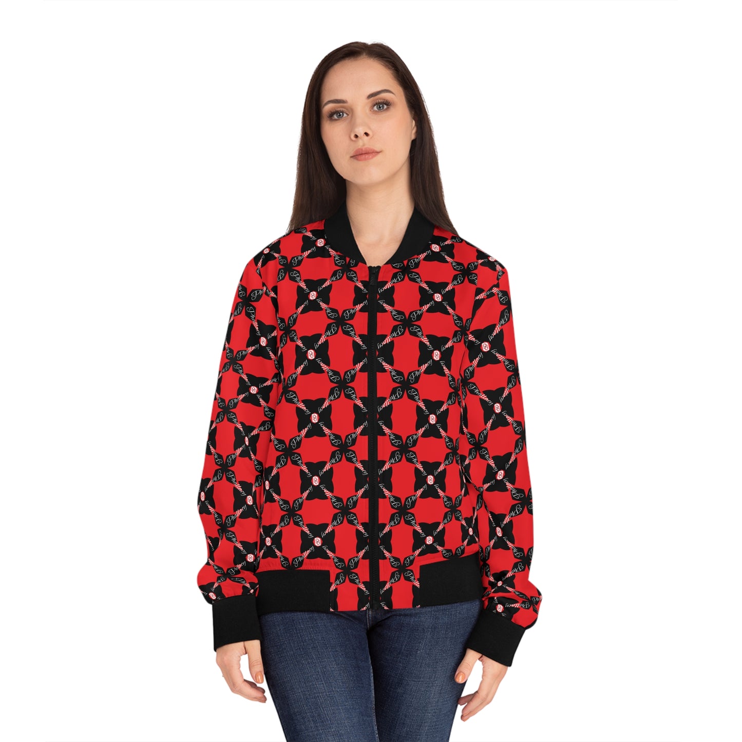 Phallacy XOS Designer Women's Bomber Jacket