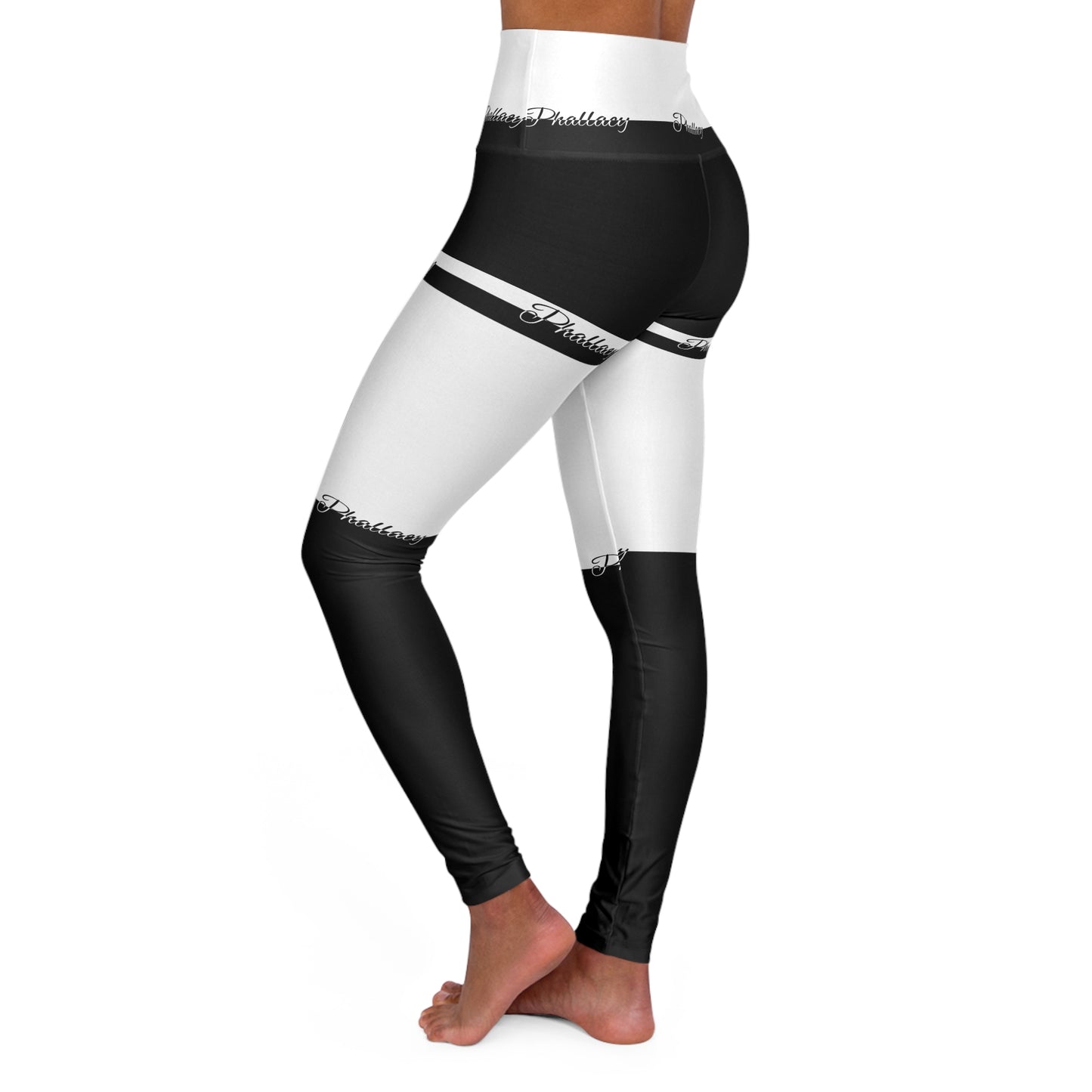 Phallacy Signature Designer High Waisted Yoga Leggings