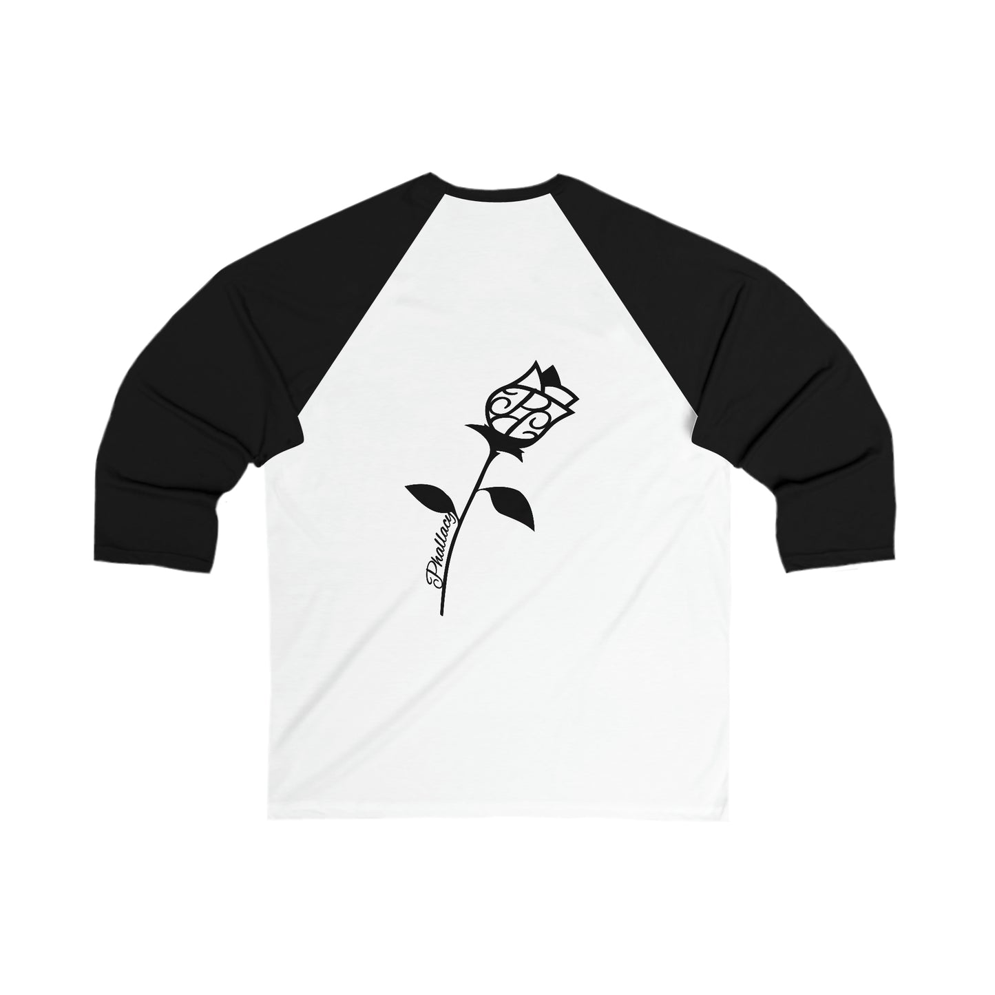 Phallacy Unisex 3\4 Sleeve Baseball Tee