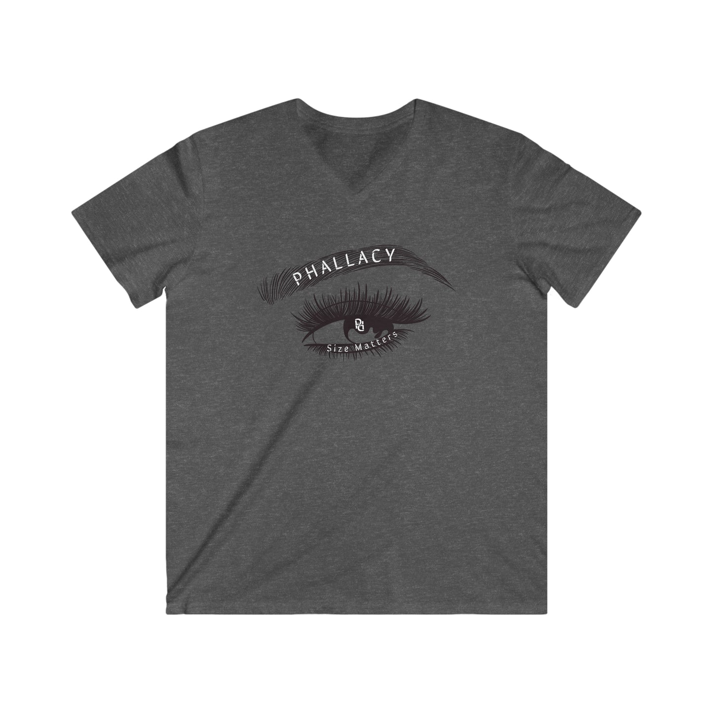 Phallacy Men's Fitted V-Neck Tee