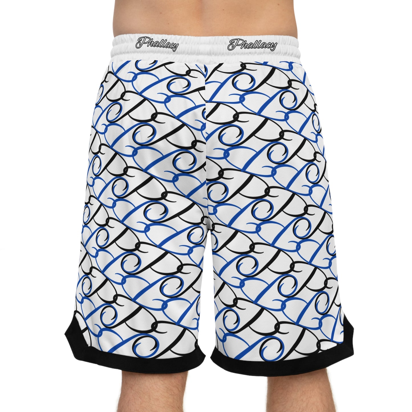 Phallacy Diamond Designer Unisex Basketball Shorts