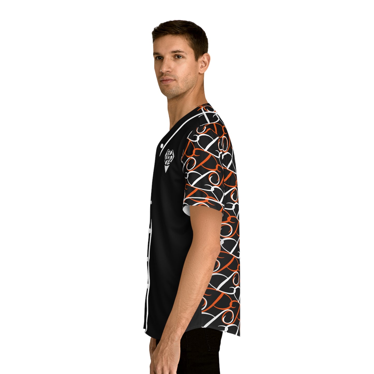 Phallacy Diamond Designer Men's Baseball Jersey