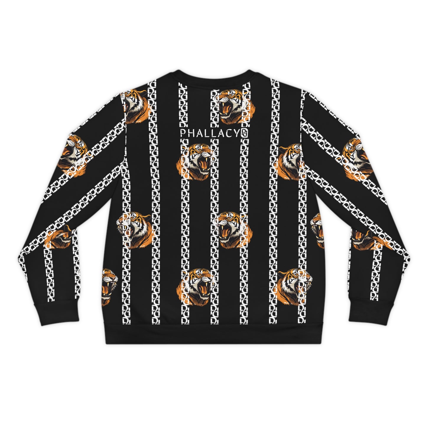 Phallacy Striped Designer Lightweight Sweatshirt