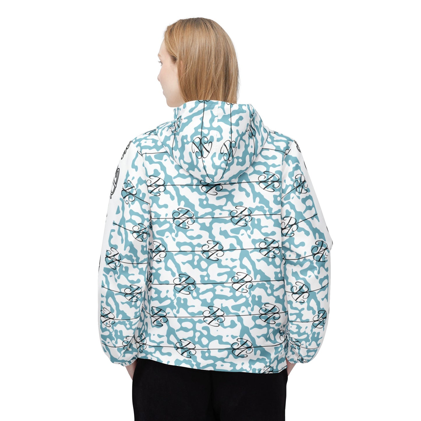 Phallacy Players Camo Designer Unisex Windbreaker Jacket