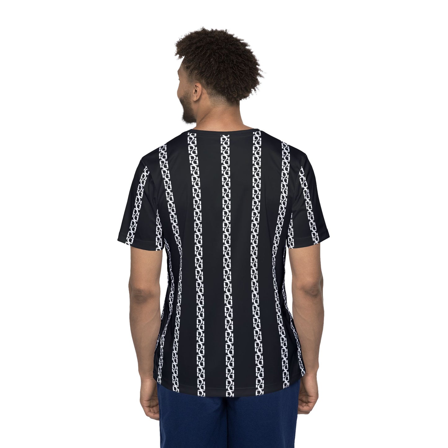 Phallacy Striped Designer Men's Sports Jersey