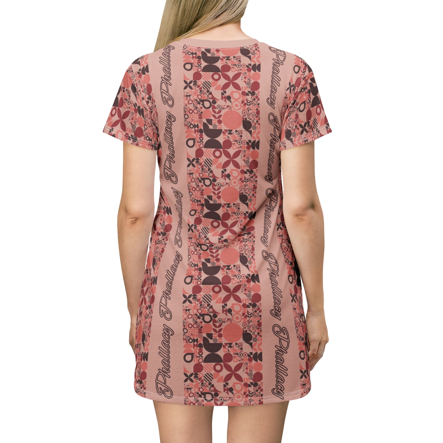 Phallacy Designer T-Shirt Dress