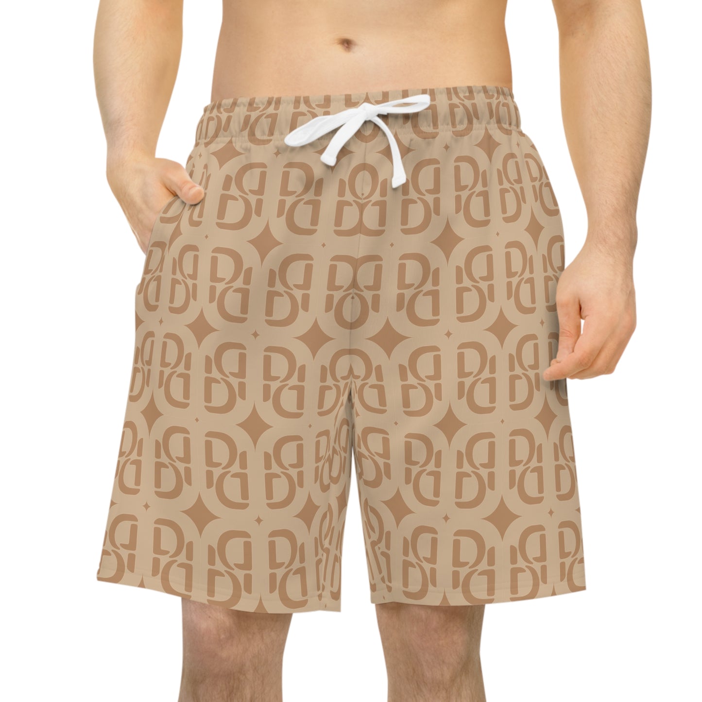 Phallacy Monogram Designer Athletic Shorts