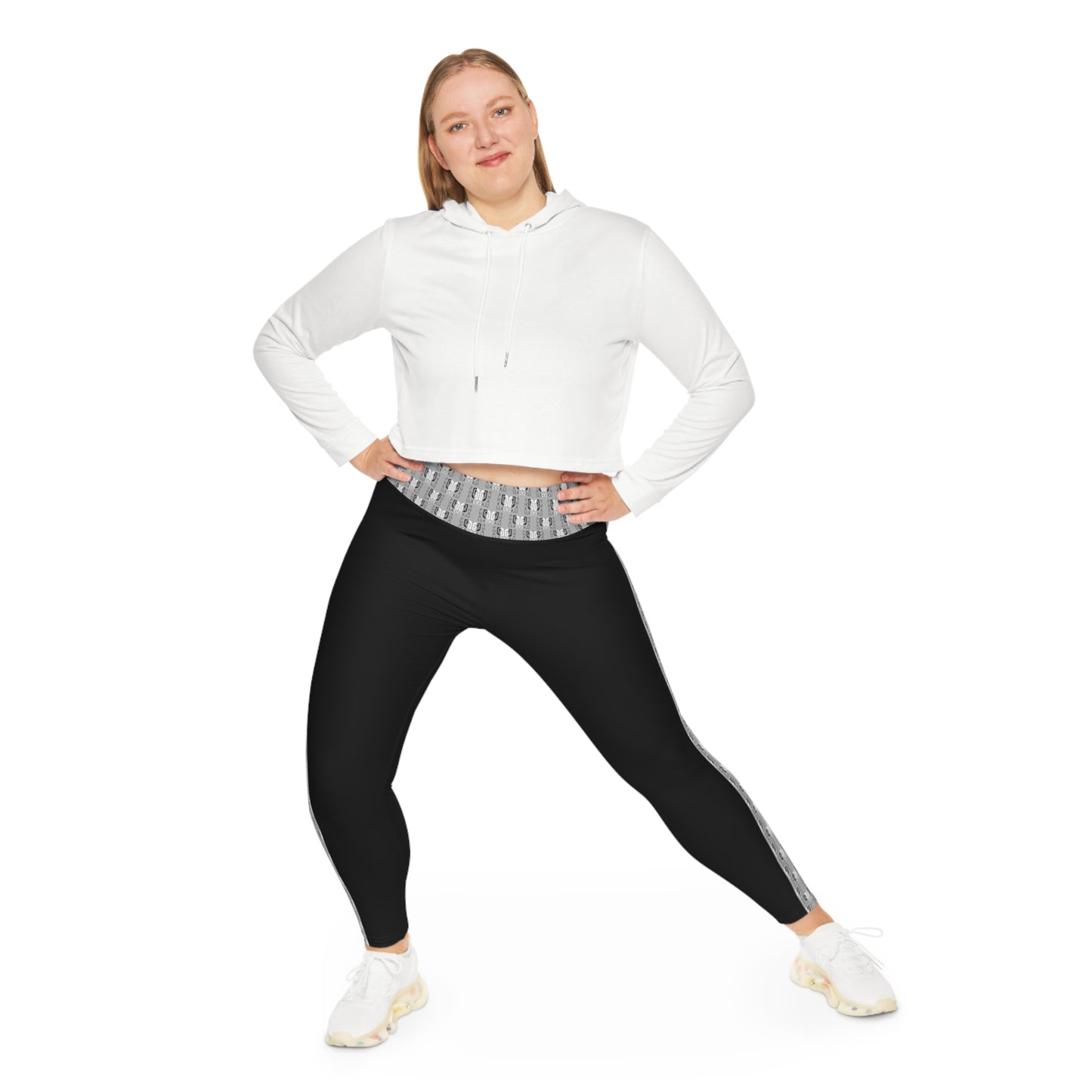 Phallacy Balance Designer Plus Size Leggings