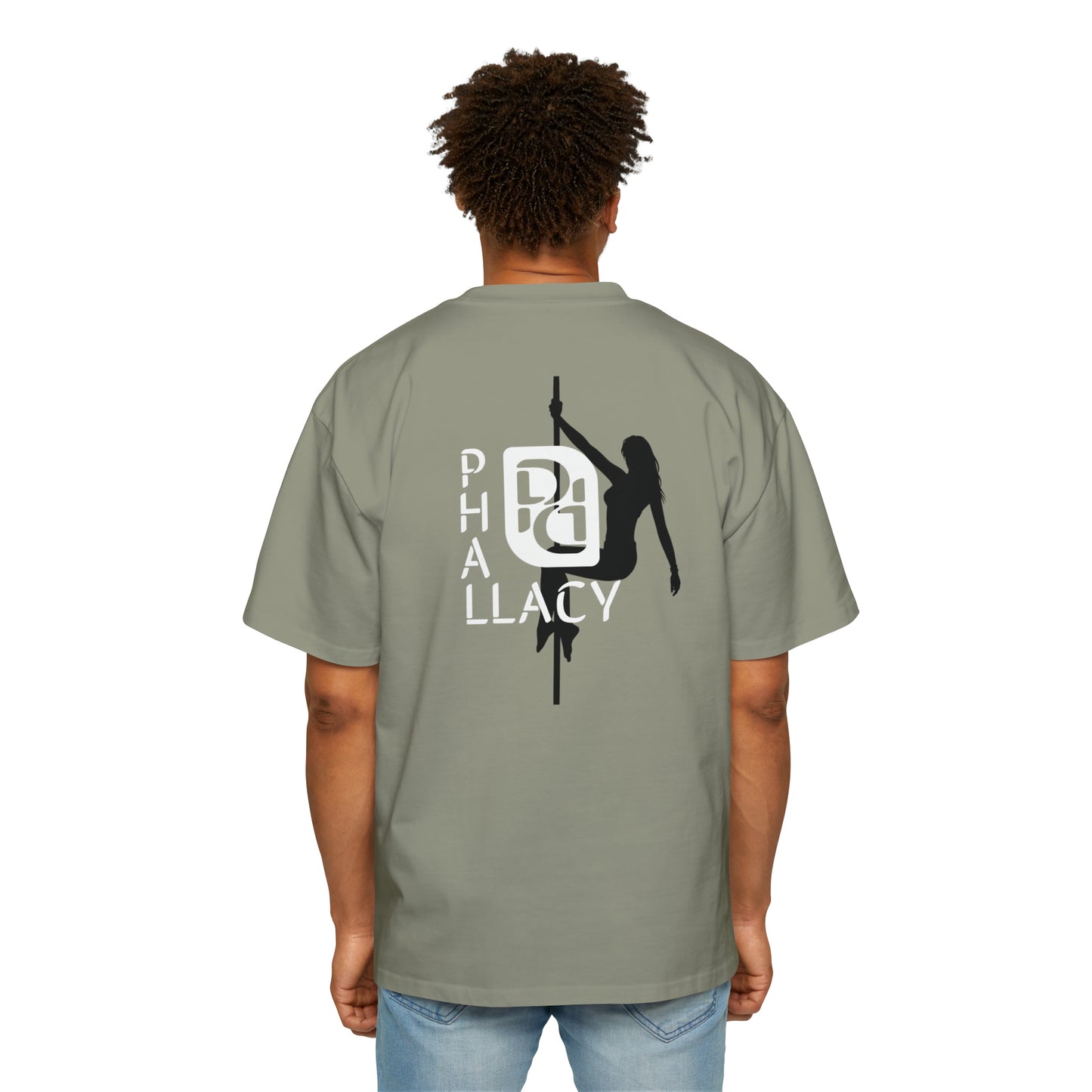 Phallacy Men's Heavy Oversized Tee (18+)