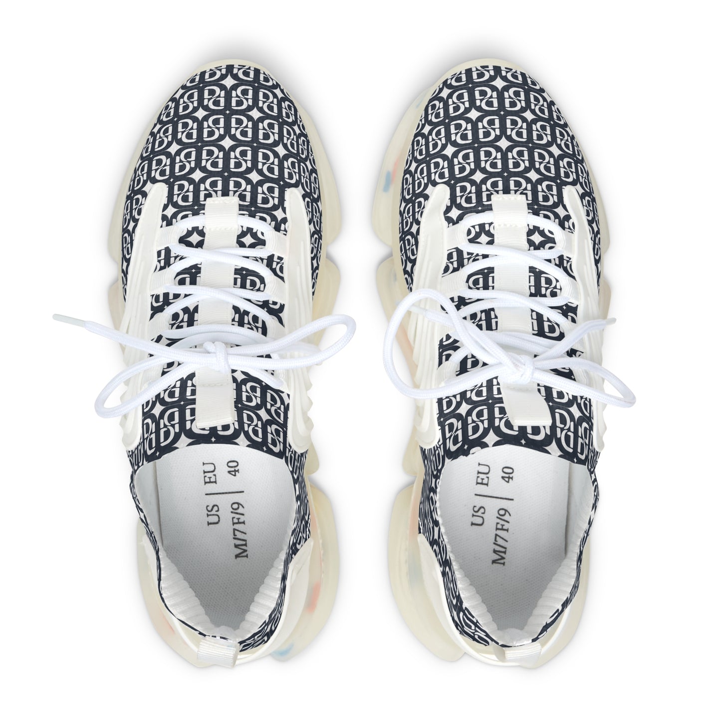 Phallacy Monogram Designer Women's Mesh Sneakers