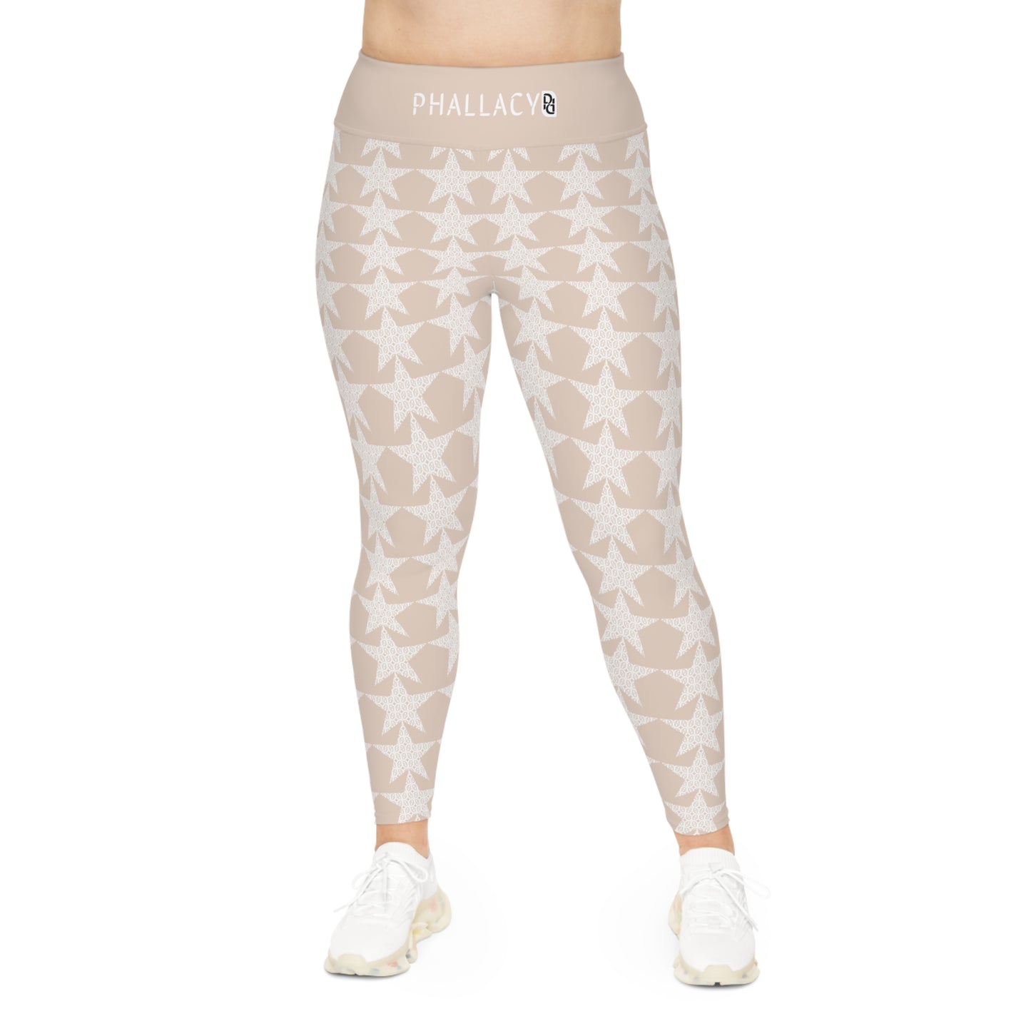 Phallacy Star Designer Plus Size Leggings