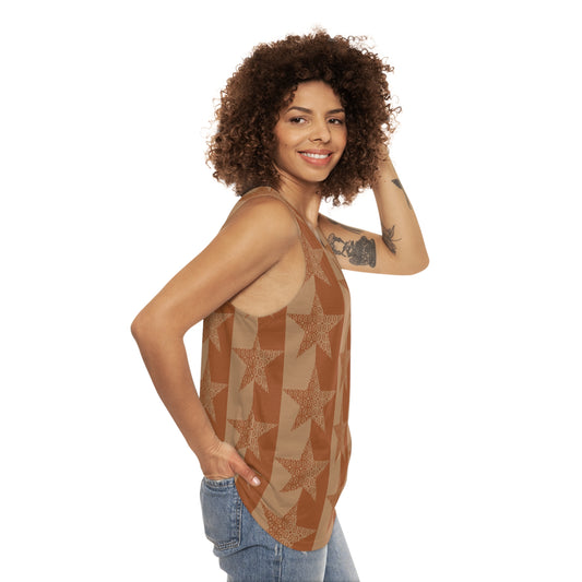 Phallacy Star  Designer Unisex Tank Top