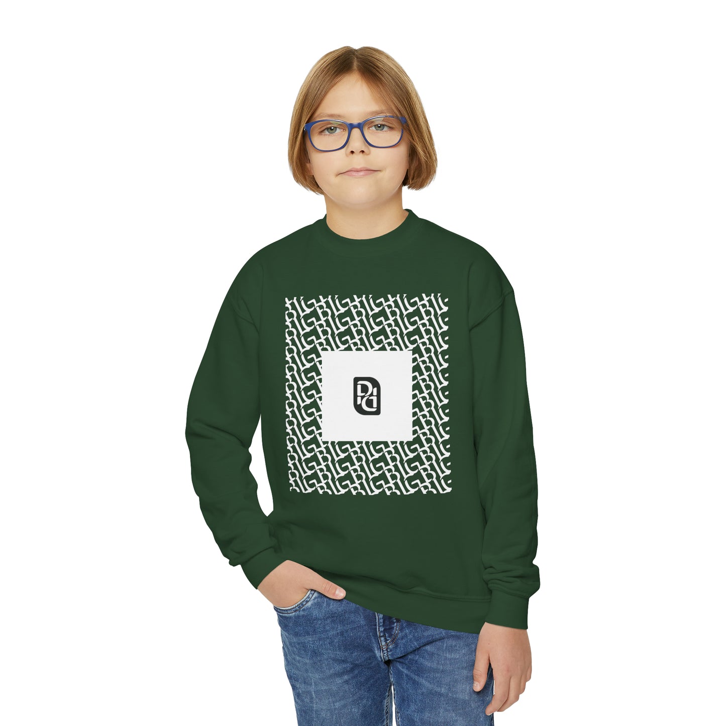 Phallacy BIG Designer Youth Crewneck Sweatshirt