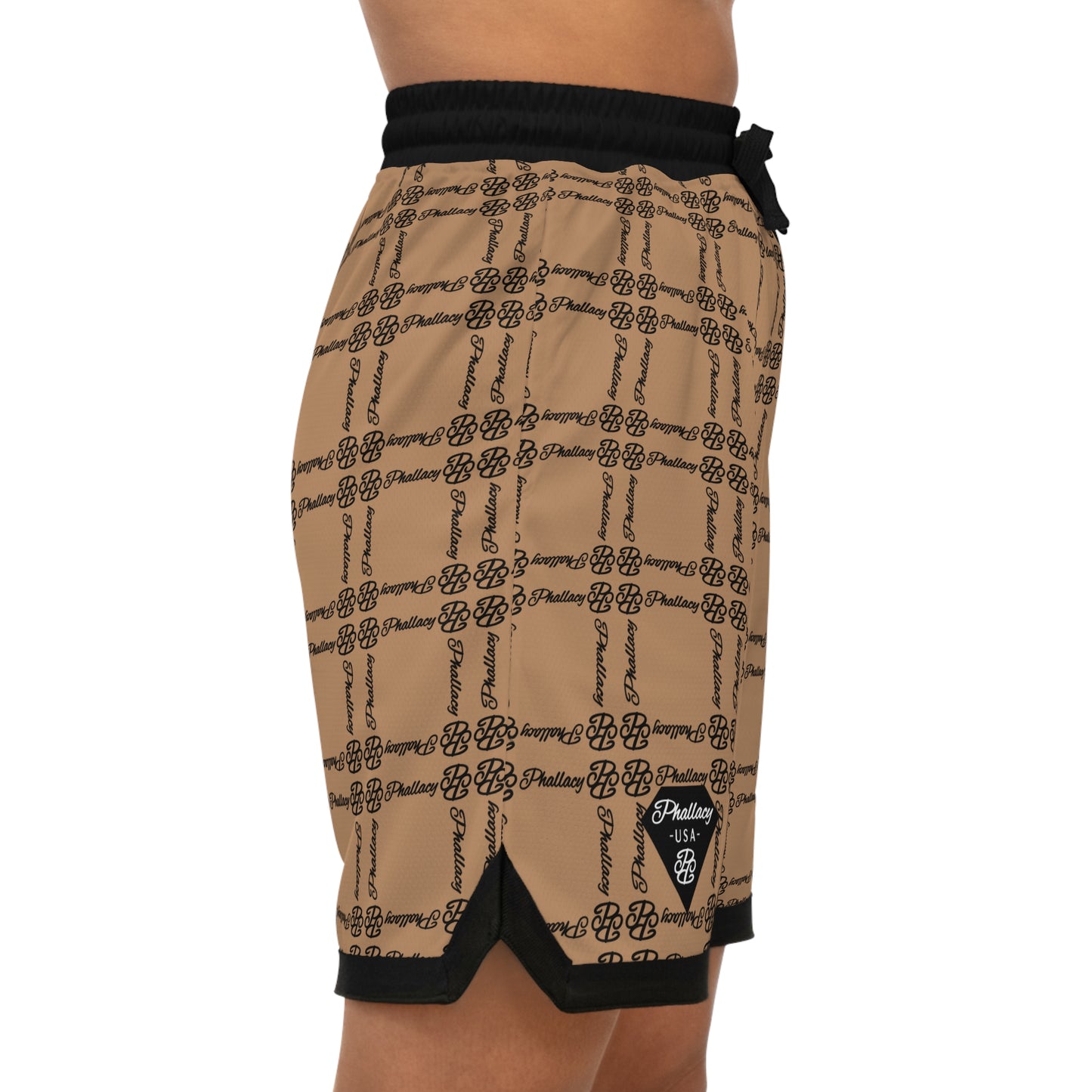 Phallacy Balance Designer Unisex Basketball Shorts