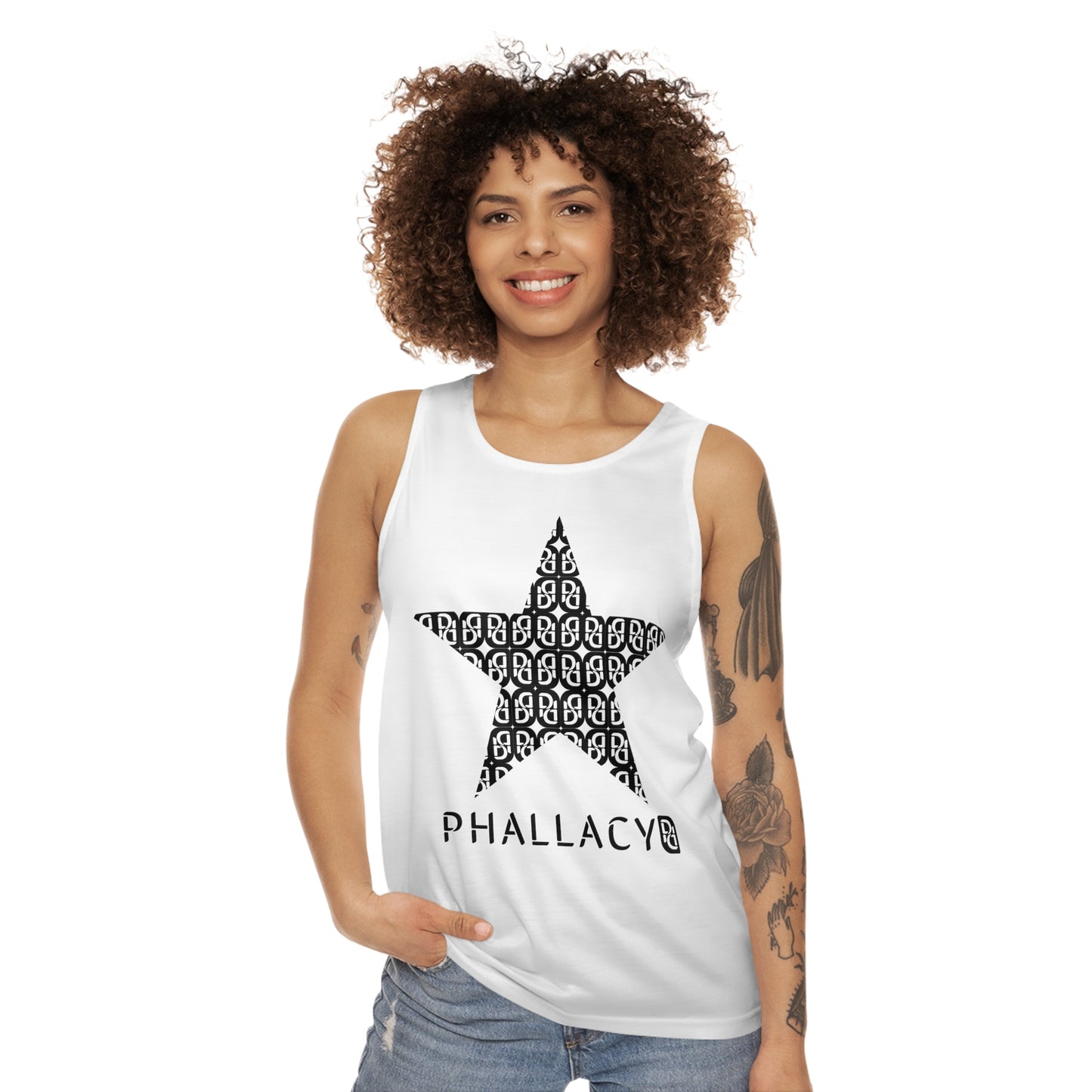 Phallacy Star Unisex Tank Top