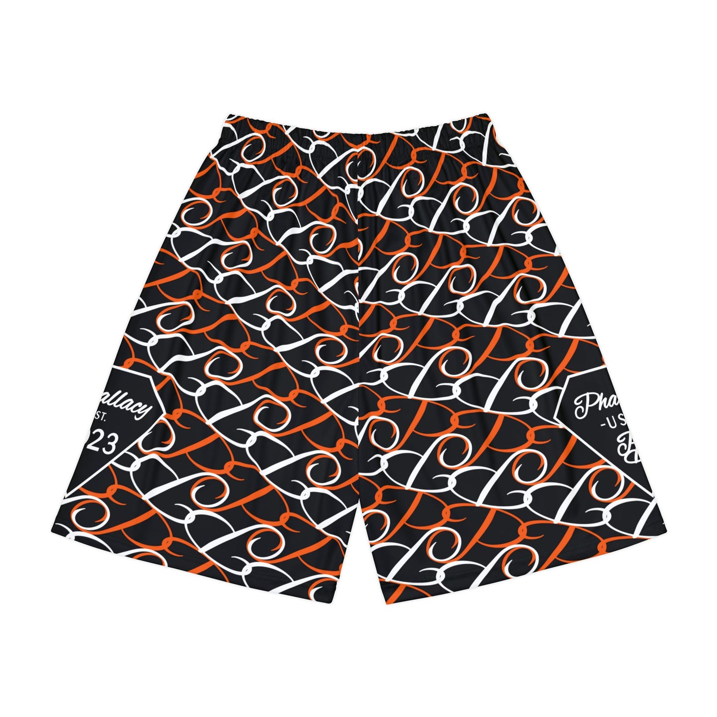 Phallacy Diamond Designer Sports Shorts