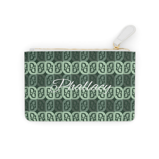 Phallacy Monogram Designer Mini Clutch Bag